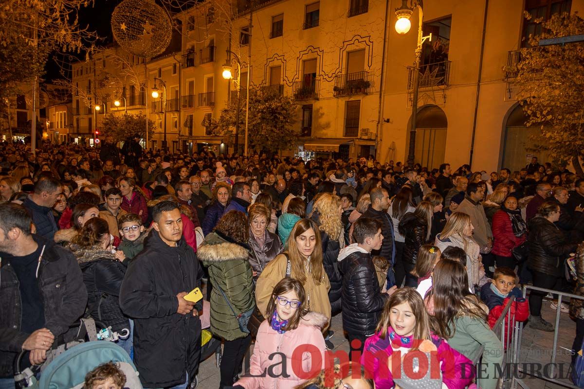 Encendido de luces de Navidad en Caravaca