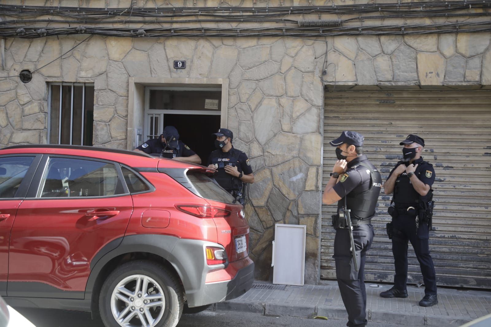 Gran operación policial contra el tráfico de drogas en Palma