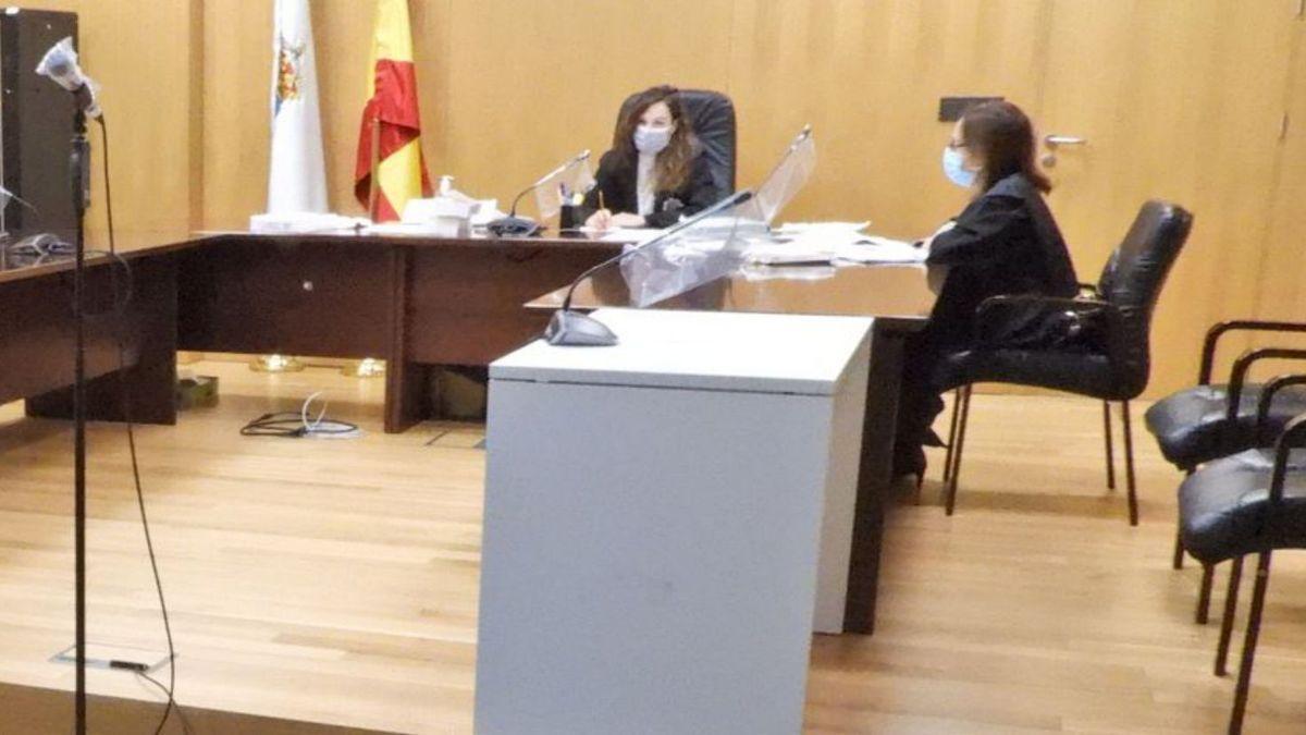 El juicio se celebró en el Penal 1 de Ourense. // F. CASANOVA