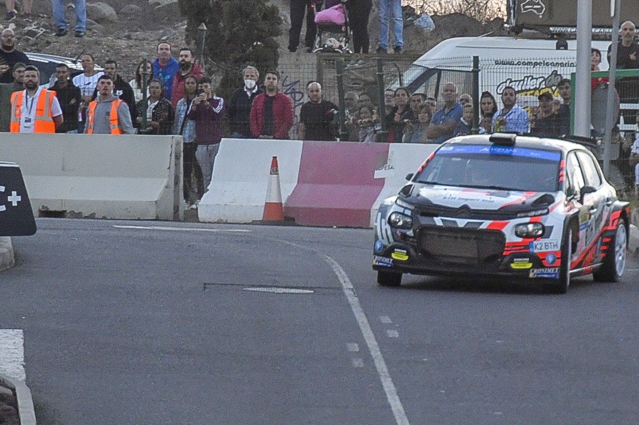 Tramo espectáculo del Rally Islas Canarias