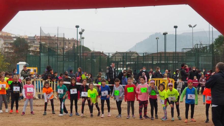 El Cros Escolar de Sallent aplega 370 nens i nenes en les diferents categories d’atletisme