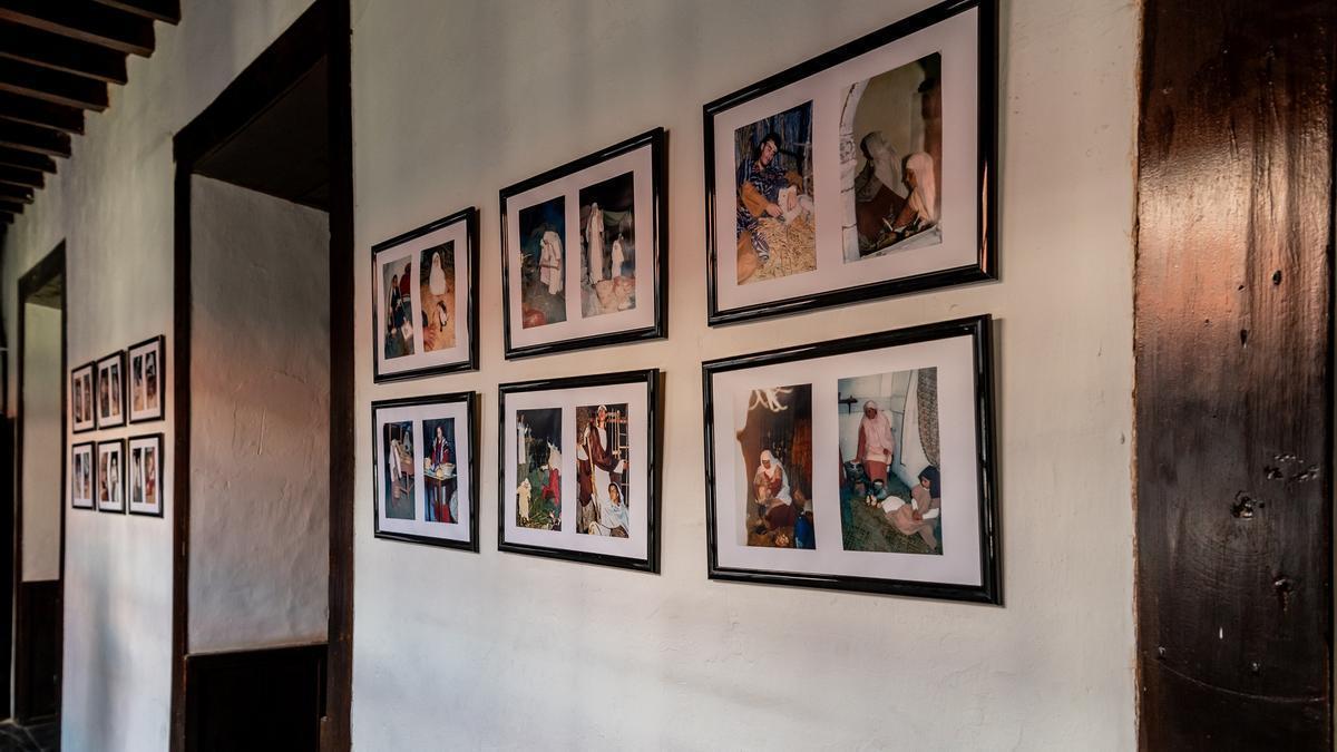 Exposición fotográfica &quot;Agaete. Recuerdos de Navidad&quot;, ubicada en el centro cultural / MIGUEL PADRÓN