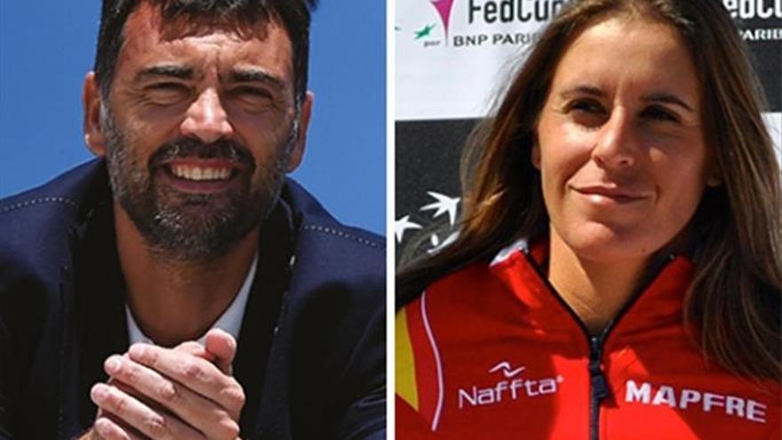 Sergi Bruguera y Anabel Medina toman el mando