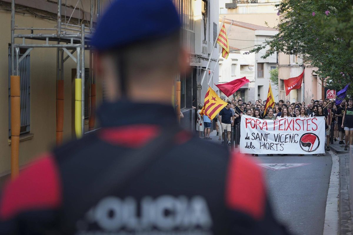 Un intento de agresión sexual tras un robo origina un choque entre Vox y antifascistas en Sant Vicenç dels Horts