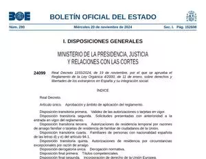 Reglamento de extranjería