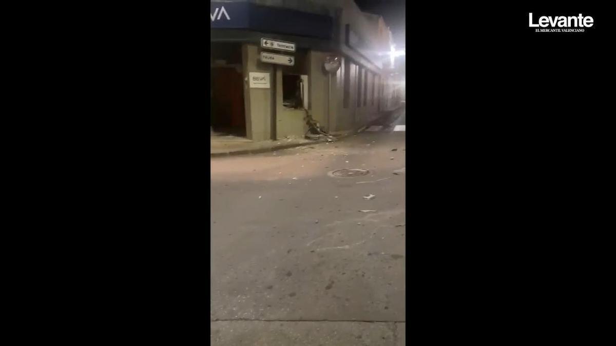 El último de los asaltos con explosivos se ha producido en Benifairó de les Valls