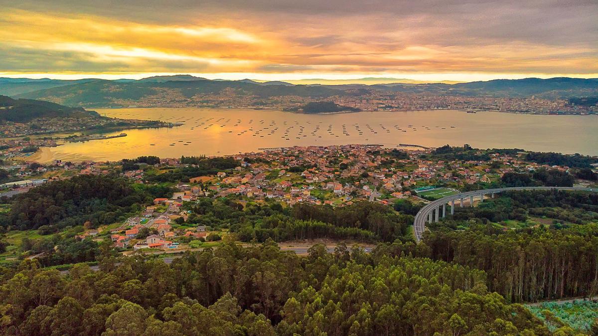 Monte Paralaia, en Moaña. Foto de @nachobc2001