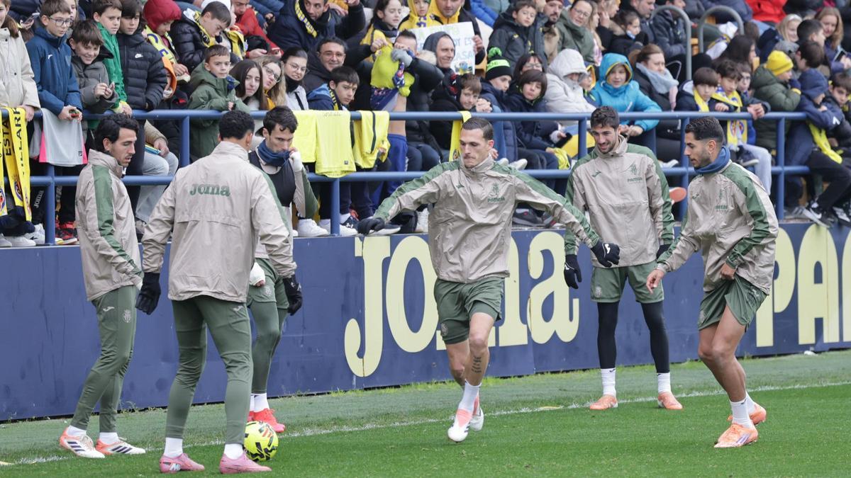 Los jugadores del Villarreal quieren sumar 44 puntos en la 1ª vuelta de LaLiga 25/26.