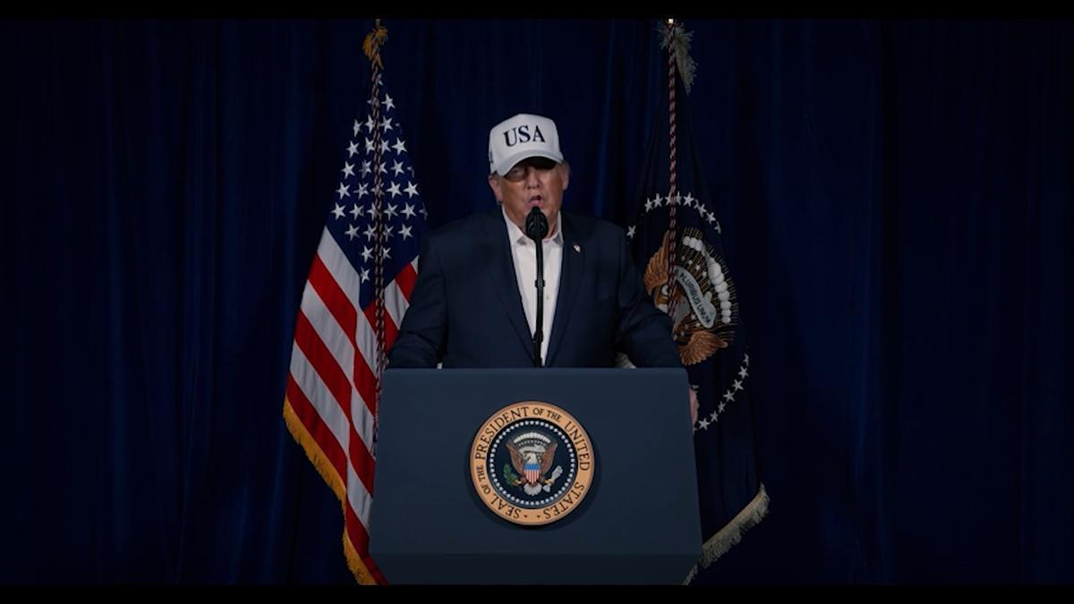 Trump se dirige al pueblo iraní: "Tomad las riendas de vuestro destino"