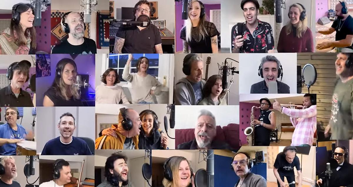 Unos cincuenta artistas versionan 'Valiente'.