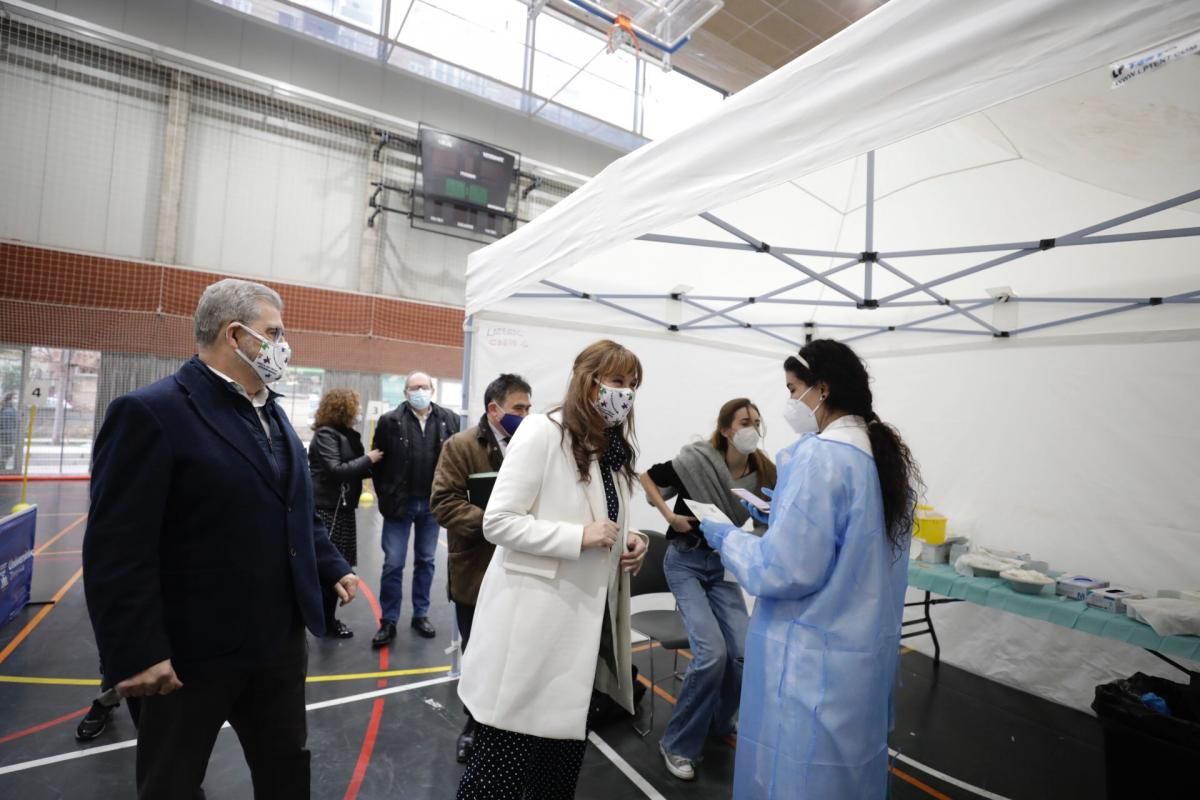 Vacunación a estudiantes universitarios en Aragón