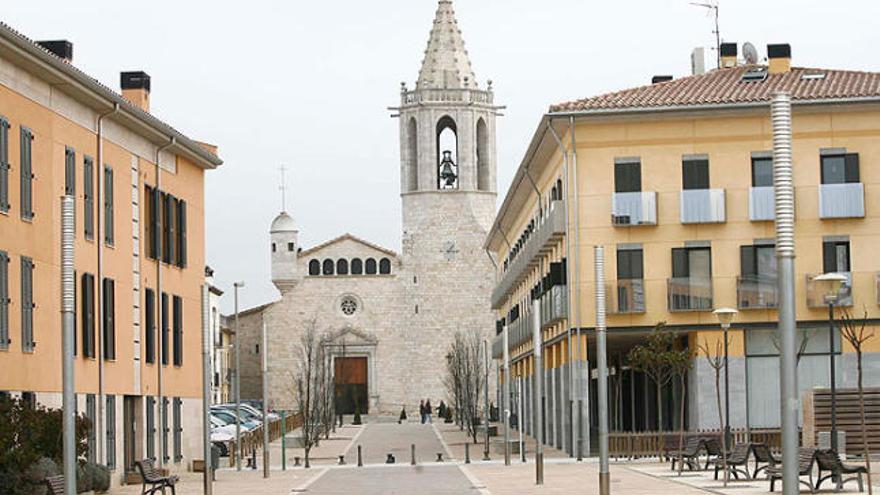 Una imatge de Fornells de la Selva, localitat inclosa dins de l&#039;àrea urbana de Girona |