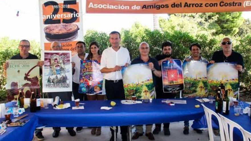 Cuenta atrás tras el encuentro tradicional con los entes festeros