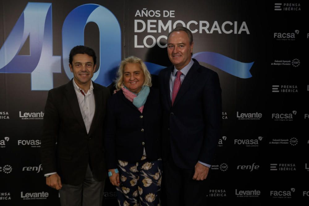 Gala de los 40 años de democracia local en Levante-EMV