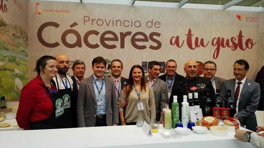 Cáceres promociona los productos de la provincia en la feria Madrid Fusión