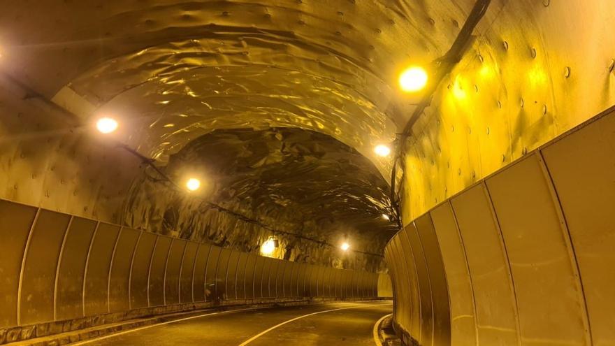 Concluye la obra de remodelación del túnel de Las Lomadas