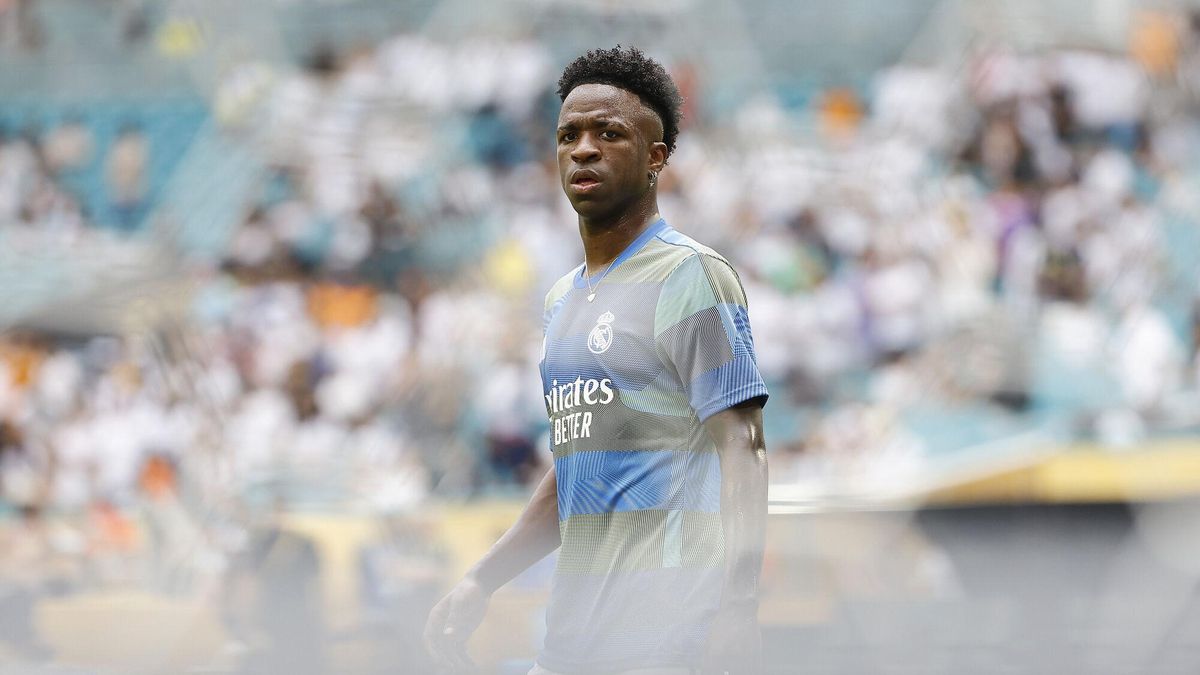Vinicius calienta en Miami antes del partido de octavos del Mundial de Clubes contra la Juventus.