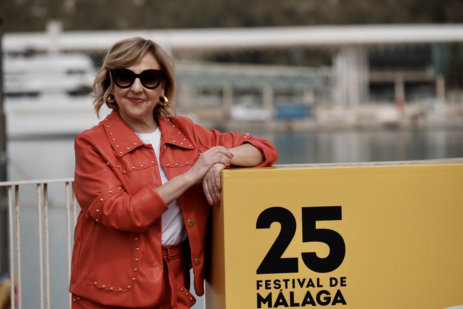 Photocall del equipo de 'Llenos de gracia' en el Festival de Málaga