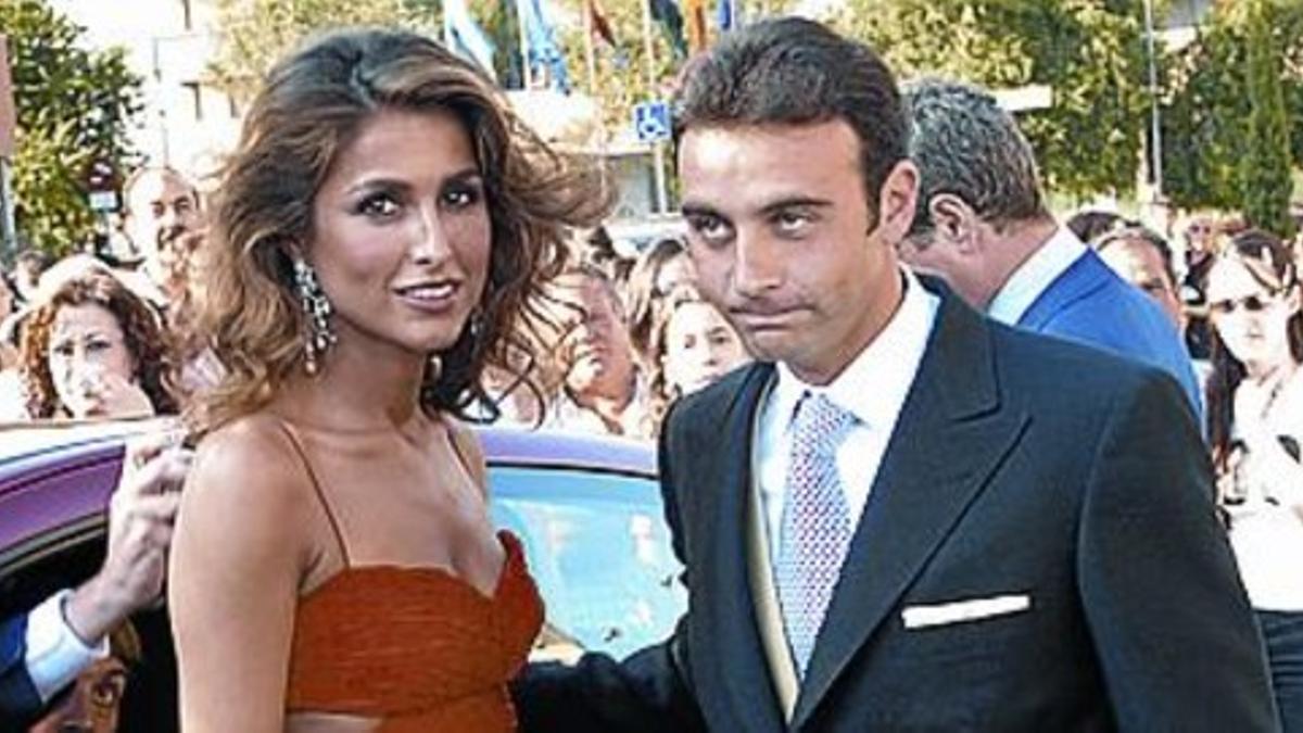 Paloma Cuevas y Enrique Ponce.