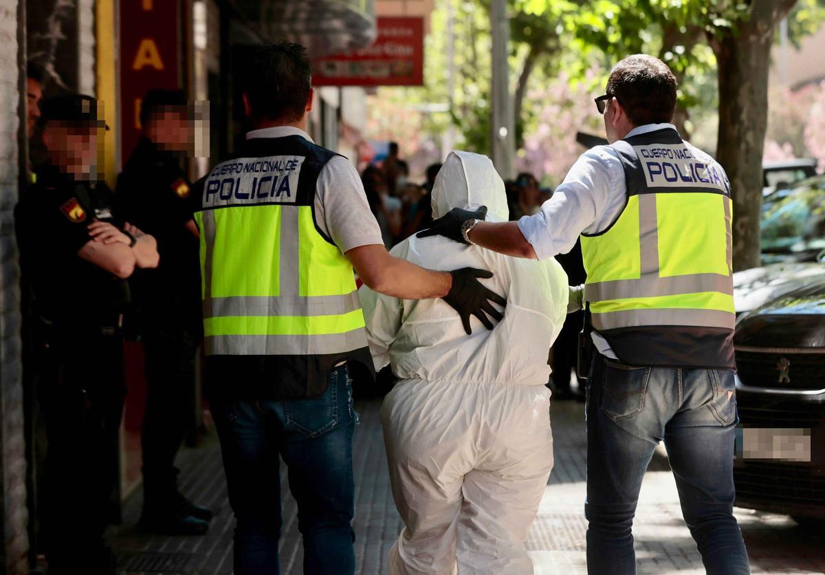 La Policía realiza una reconstrucción del crimen de Pere Garau con la presunta homicida