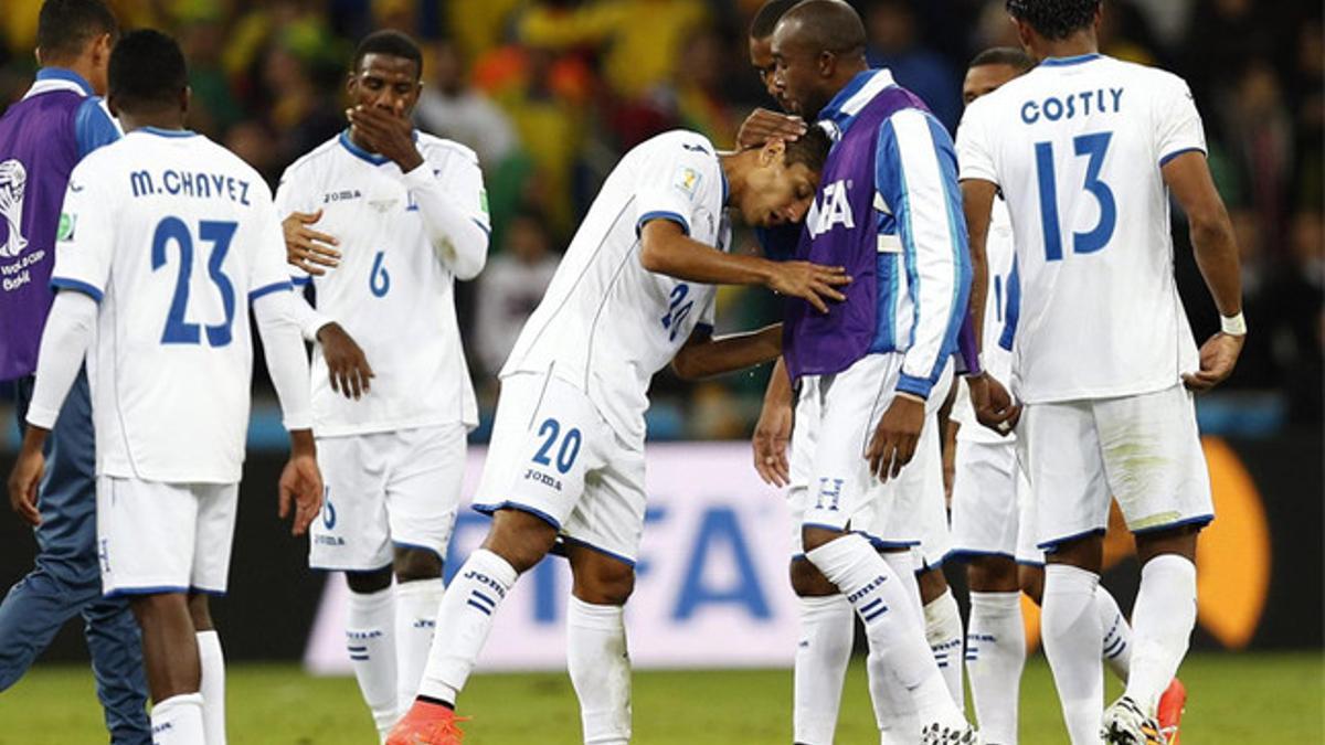 Honduras cayó ayer ante Ecuador.