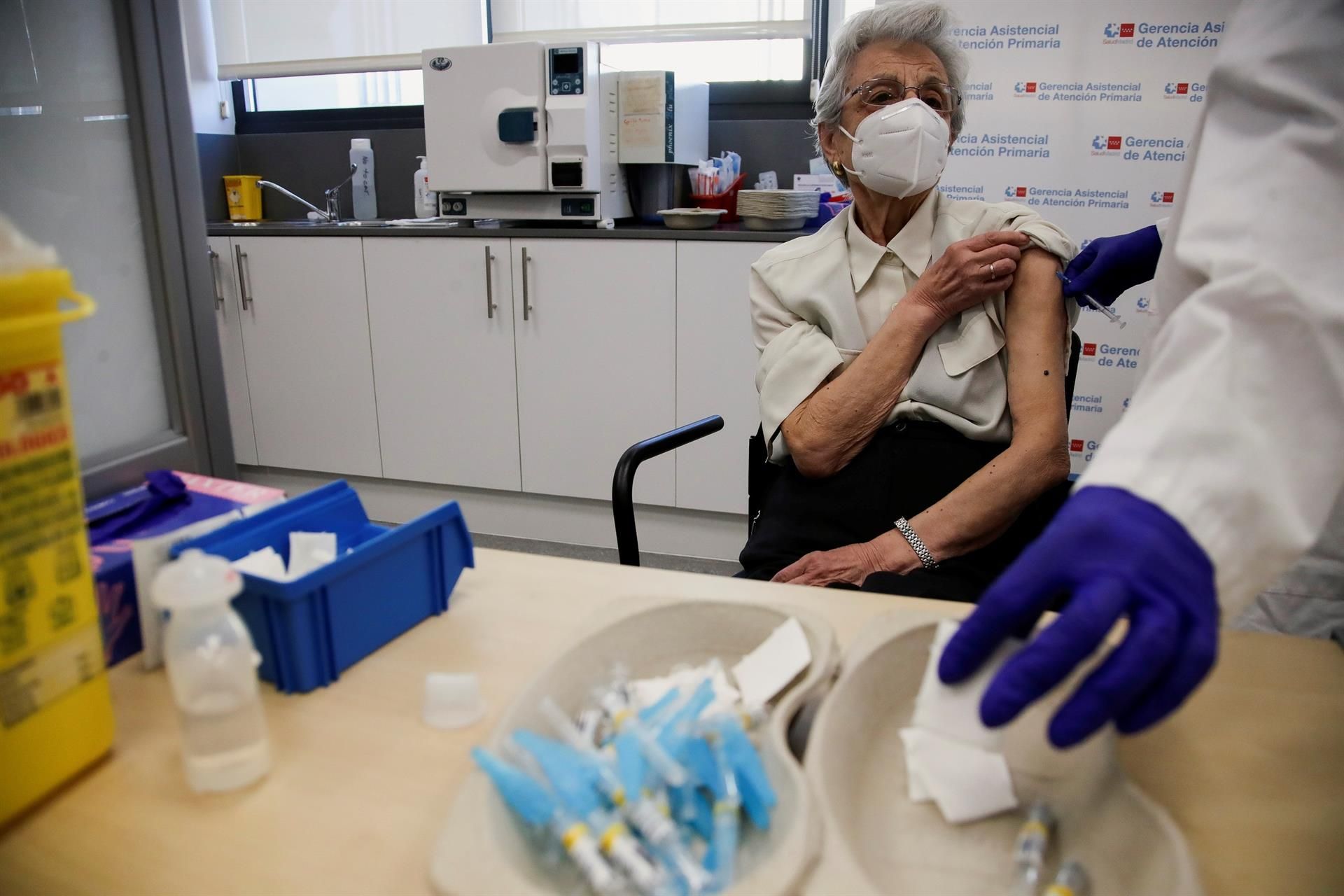 Vacunación gripe en Madrid