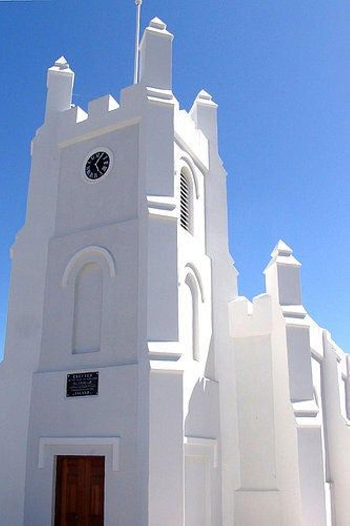 Iglesia en la Isla de Robben, en Ciudad del Cabo.