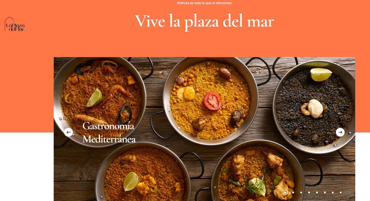 La web es un escaparate de los restaurantes del Grau.