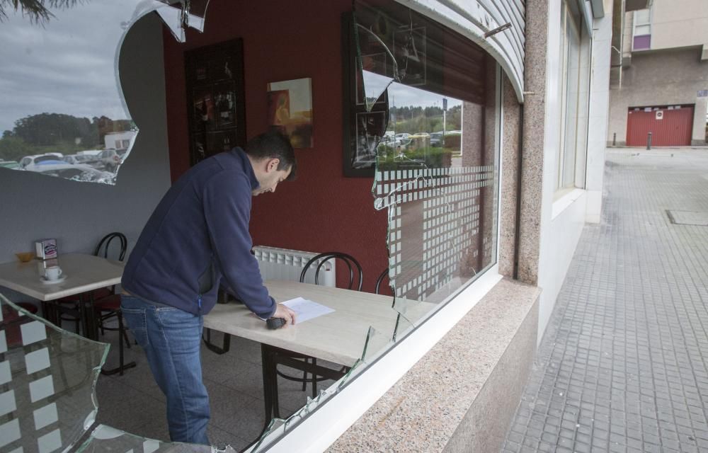 Asaltan de madrugada un bar de O Ventorrillo