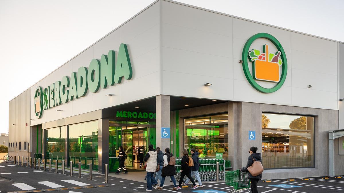 Supermercado de Mercadona, en una imagen de archivo.