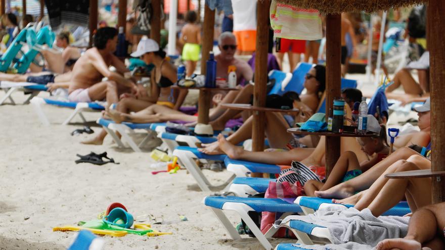 Ein heißer Sommertag in Puerto Portals auf Mallorca