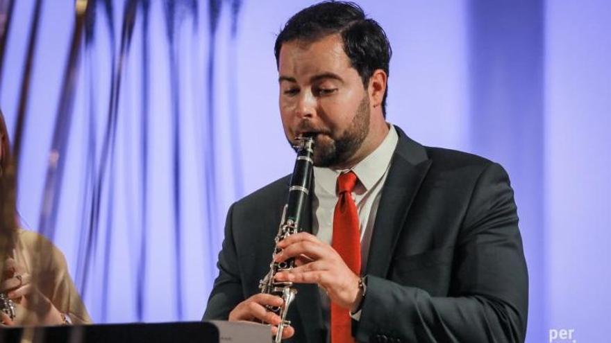 El clarinetista Rimvydas Savickas, en un concierto anterior.