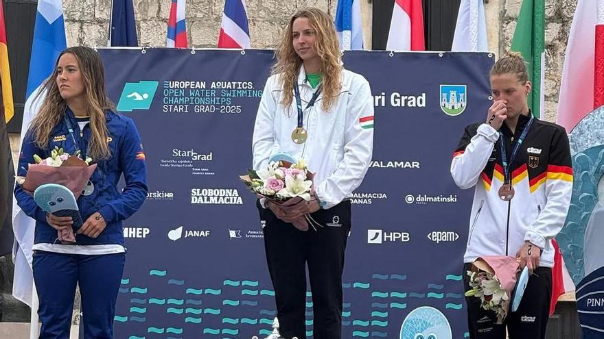 Paula Otero, subcampeona de Europa en 3 kilómetros ‘knockout’ en Croacia