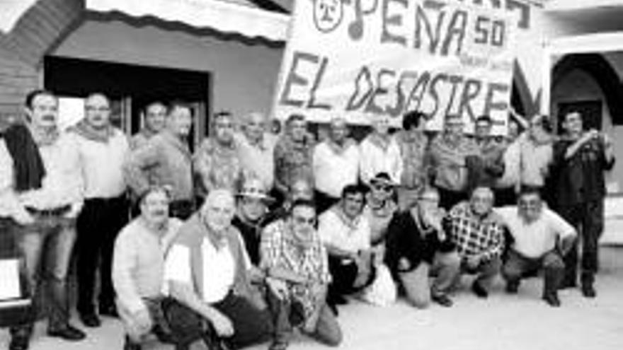 La Peña El Desastre celebra a lo grande su 50° aniversario