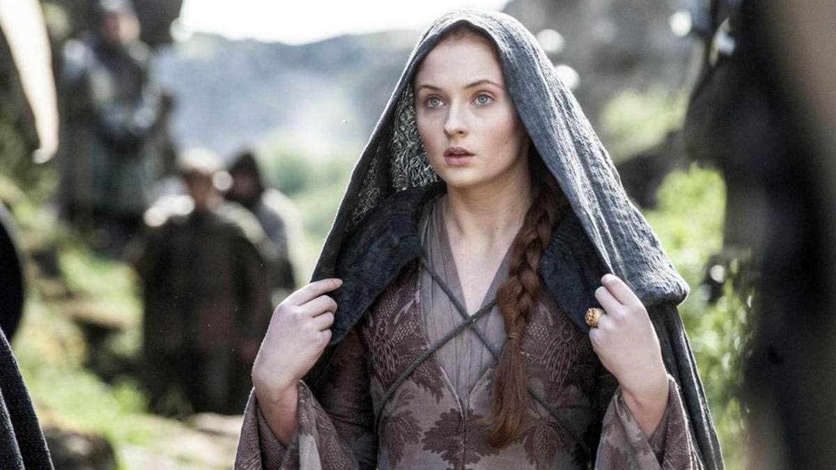 Sophie Turner, como Sansa, en 'Juego de tronos'