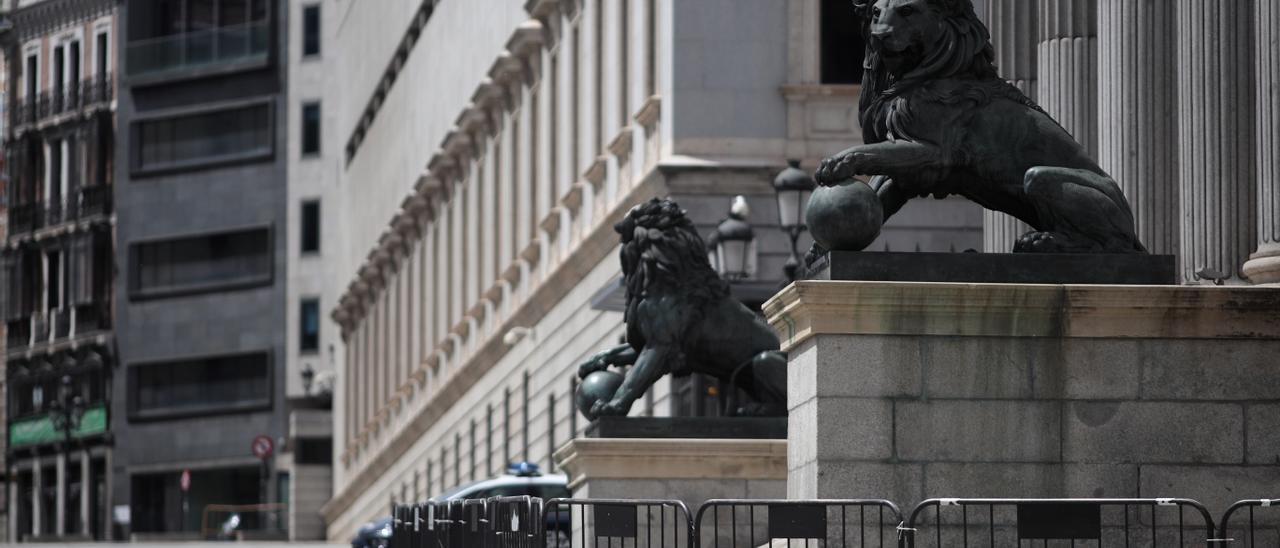 Fachada del Congreso de los Diputados