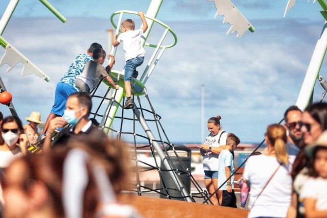 Apertura del parque infantil de La Gesta, en Santa Cruz de Tenerife