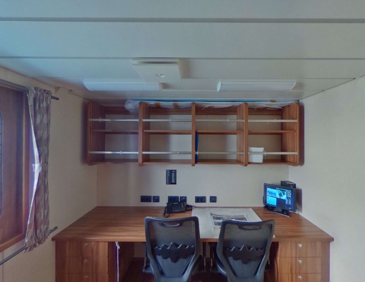 Así era por dentro el "Argos Georgia"