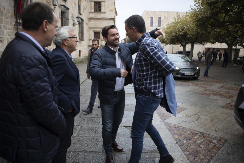 La visita de Pedro Sánchez a Zamora, en imágenes