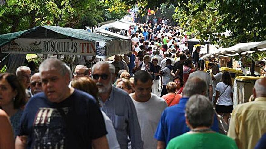 Asistentes a la Romería de Santa Margarita.