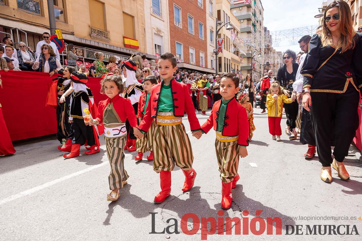 Desfile infantil del Bando Moro en las Fiestas de Caravaca