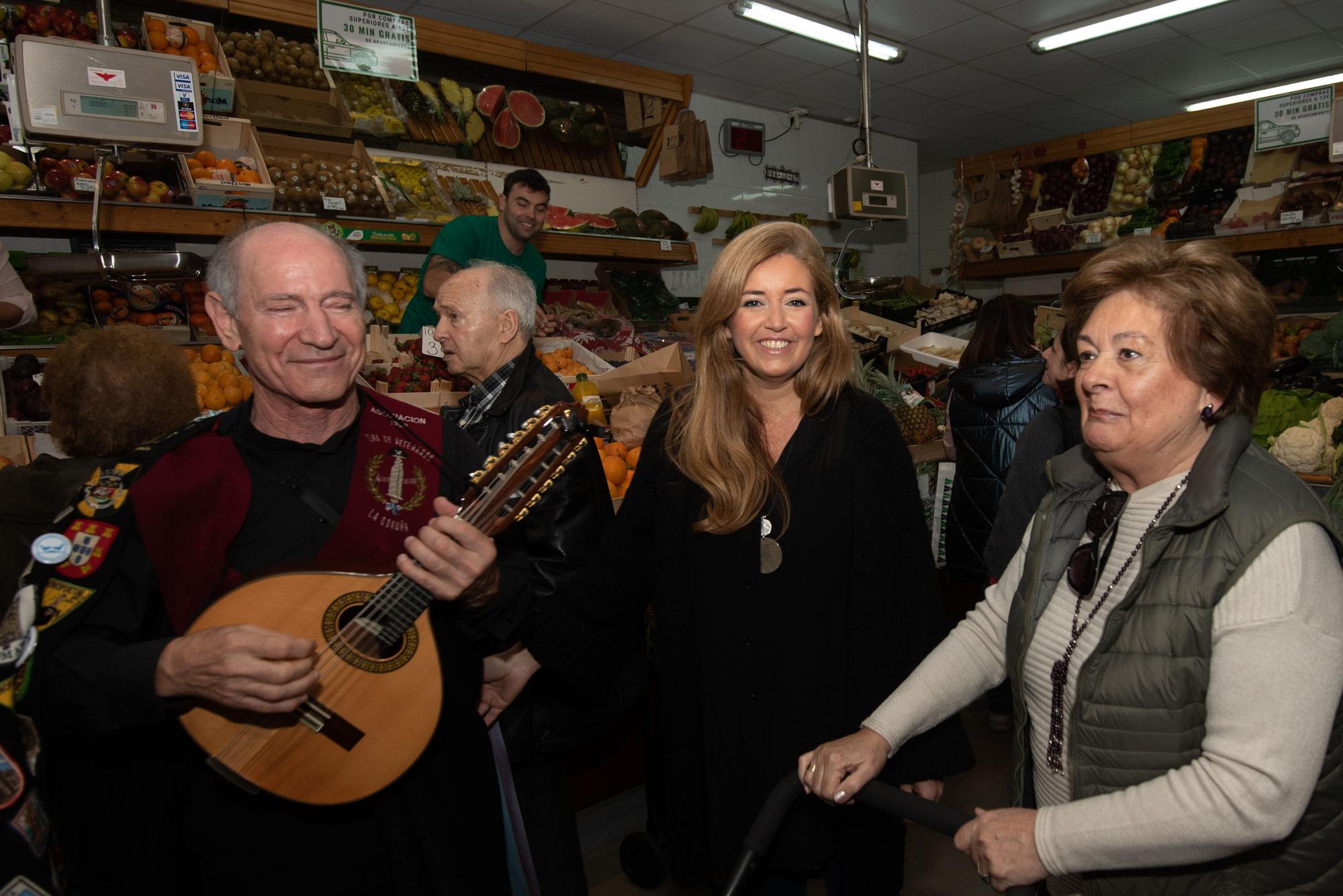 El mercado de Elviña celebra su plena ocupación