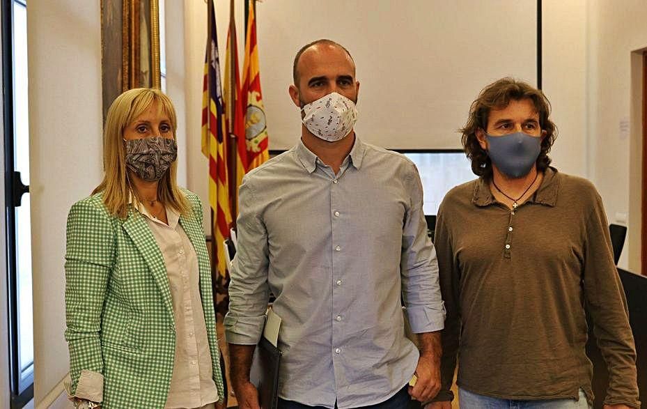 Soler, Monserrat y Aznar, artífices del pacto de Felanitx.