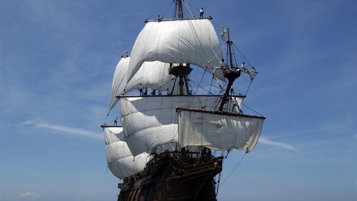 El galeón &#039;Andalucía&#039;.