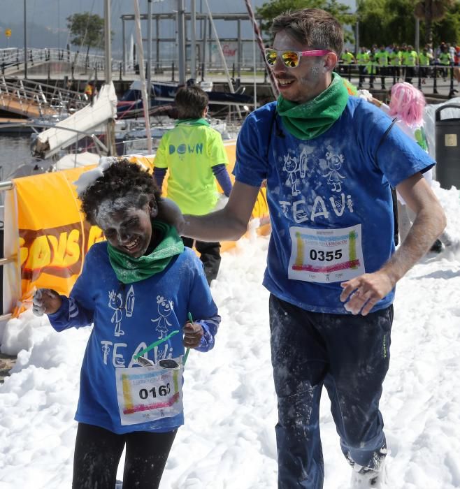 Alrededor de 1.500 personas personas participaron esta mañana en una carrera de obstáculos adaptada para corredores con discapacidad