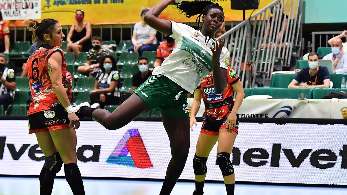 Lysa Tchaptchet, durante la final de la pasada Copa de la Reina.