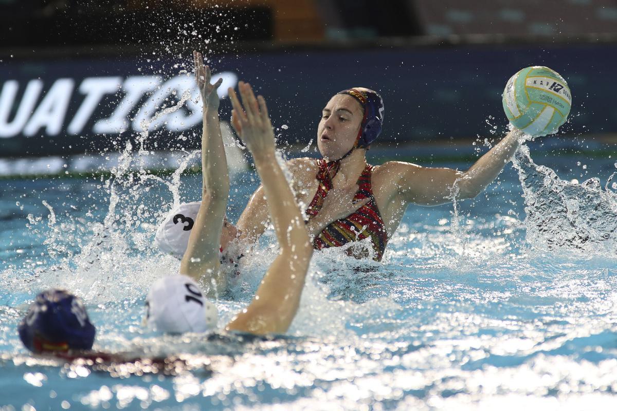 Ari Ruiz, durante un partido
