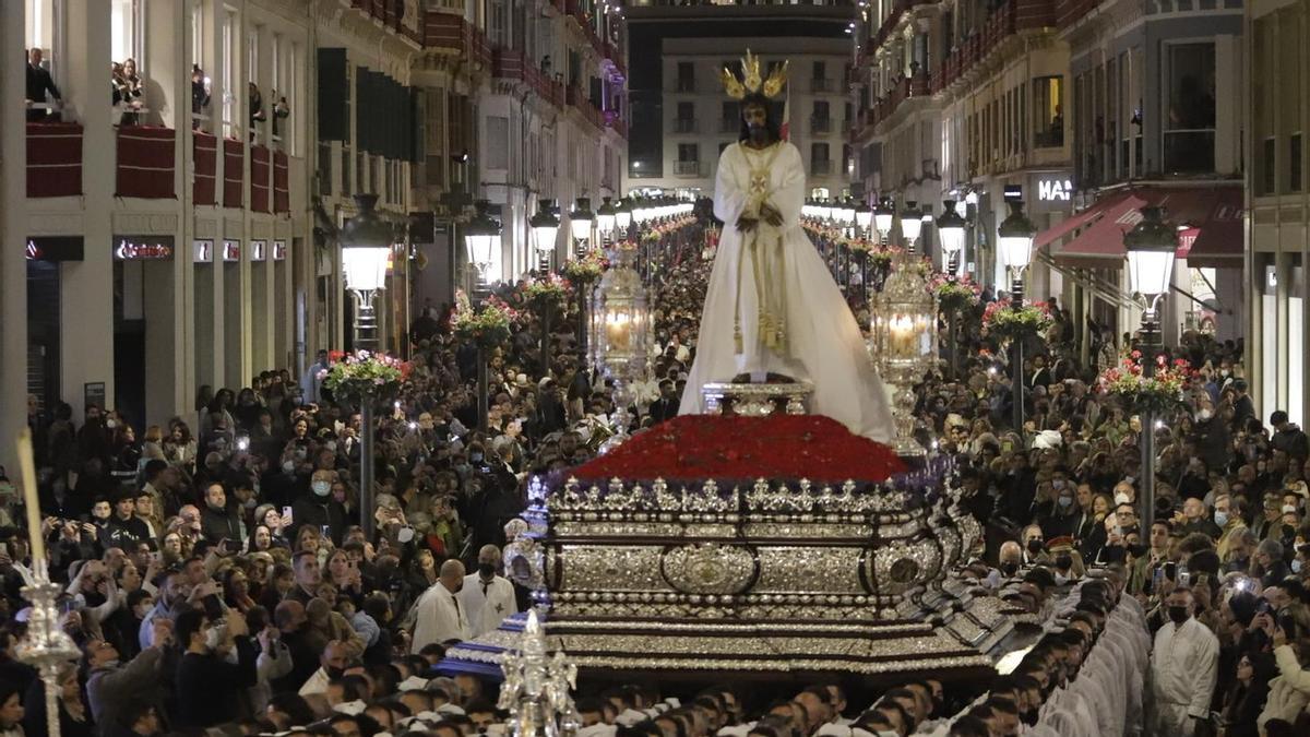 El Cautivo, en la calle Larios.