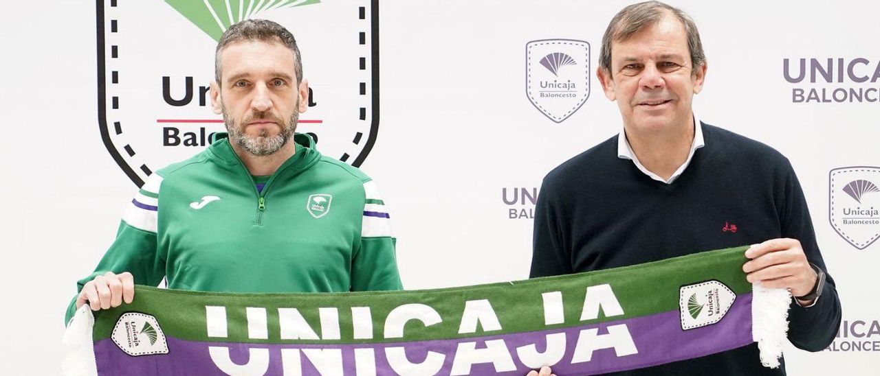 Ibon Navarro y Juanma Rodríguez son los dos encargados de construir el nuevo Unicaja 22/23.