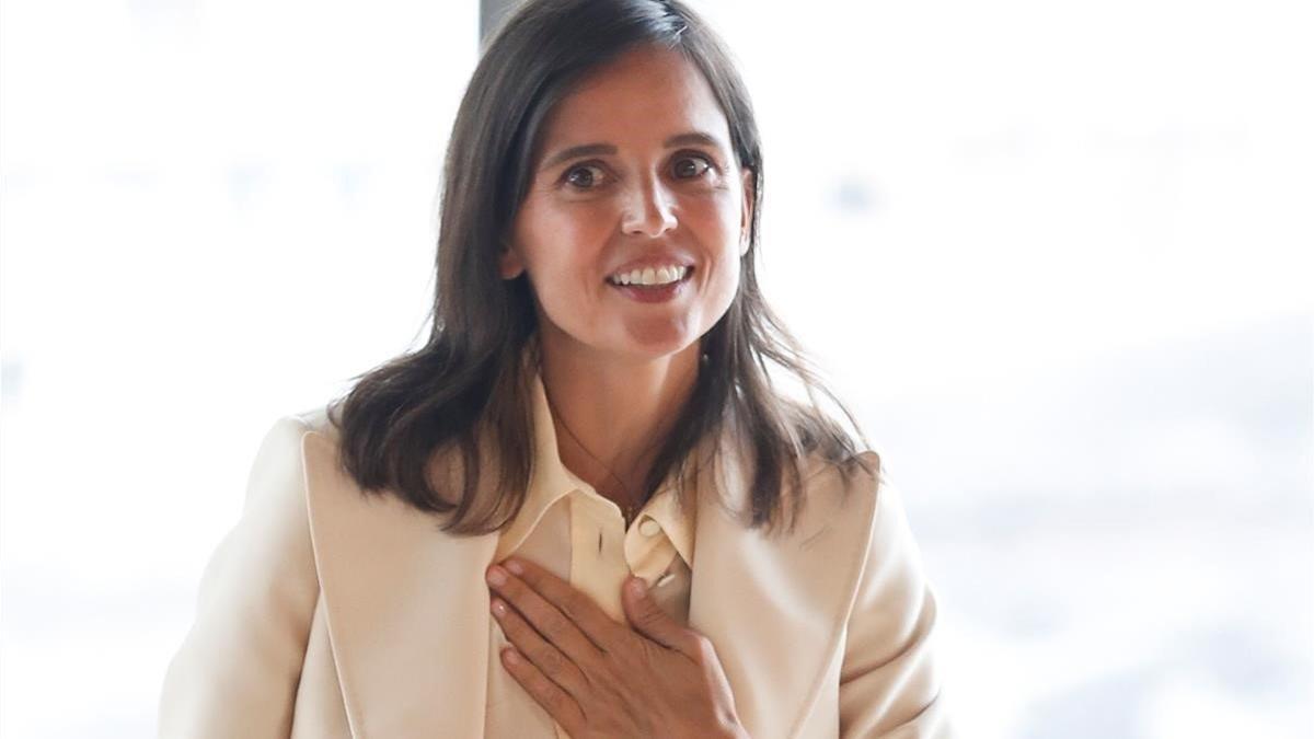 Elena Anaya, en la presentación de 'Rifkin's Festival' en San Sebastián